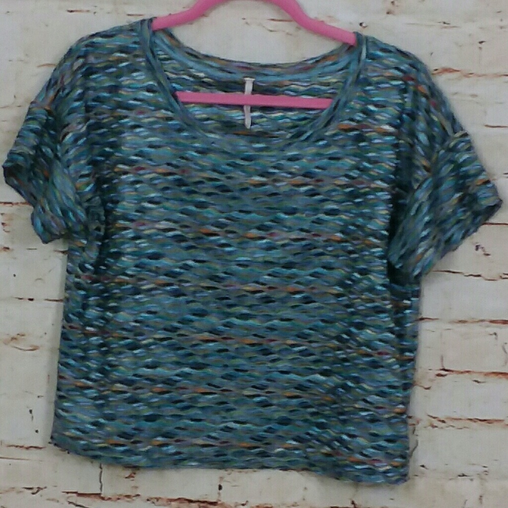 Free People | Multi-color crop top